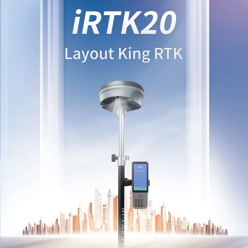 GNSS RTK Hi -Target IRTK120 Upgrade For Land Surveying Instruments Survey IMU GPS