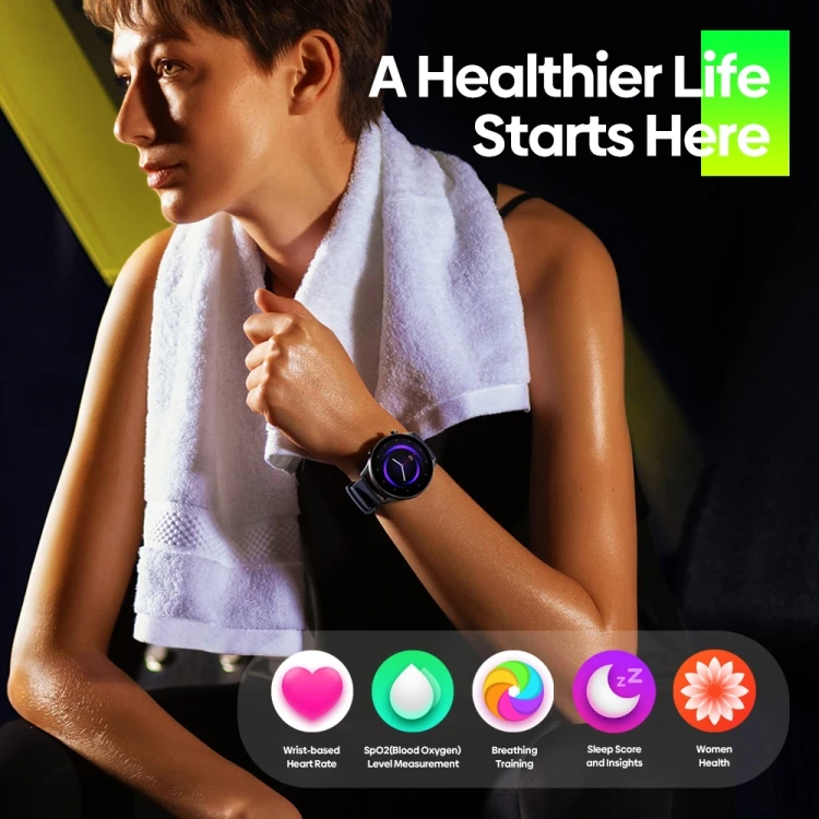 Zeblaze Btalk Lite Waterproof Smart Watch with Voice Calls