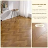 Hojas de arce de madera
