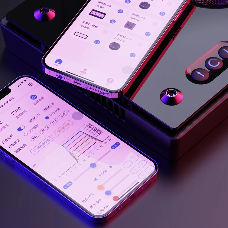 A8se And A8s 215 Watt Wifi App Controlled Full Spectrum Aquarium Led