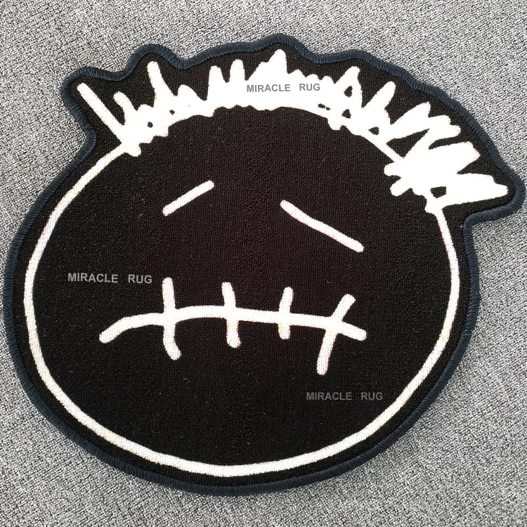 Game Disc Rug Round Shape Circle Carpet Custom Printed CD Rug Customize  Area Rug Die Cut Door Mat