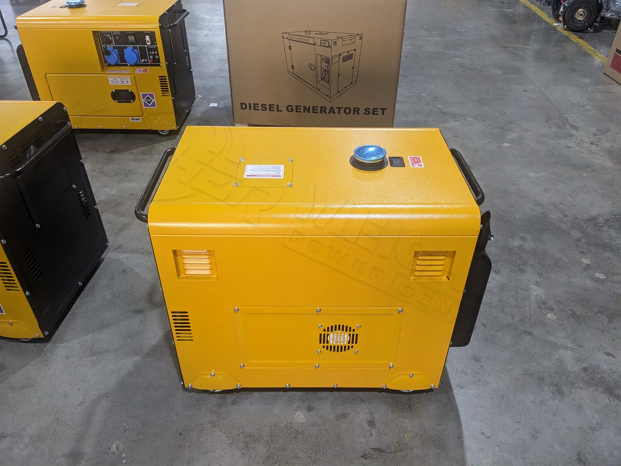 water cooled silent type remote start-12