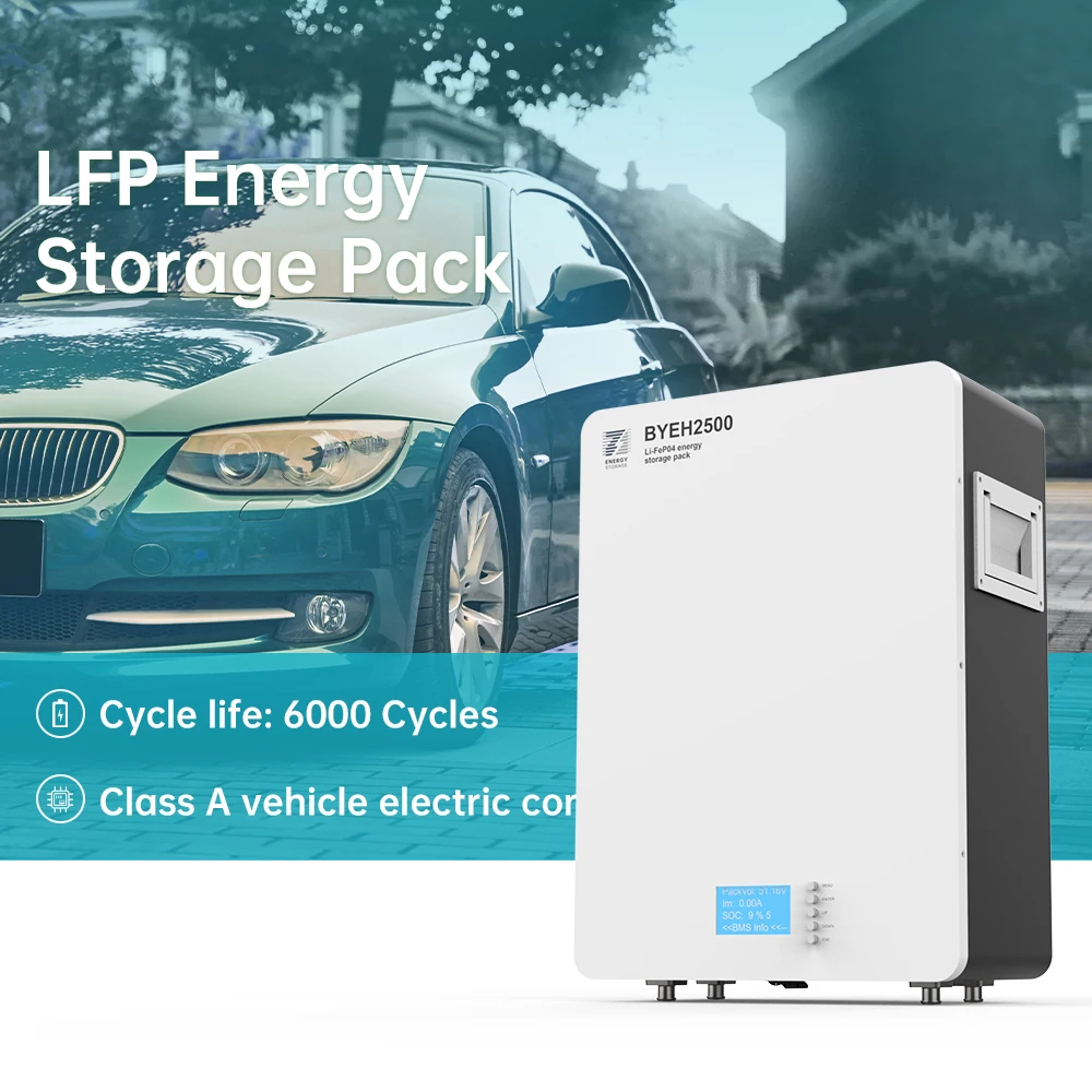 Home Power Wall Solar Lithium Ion Lifepo4 Batteries 48v 100ah 200ah 2 ...