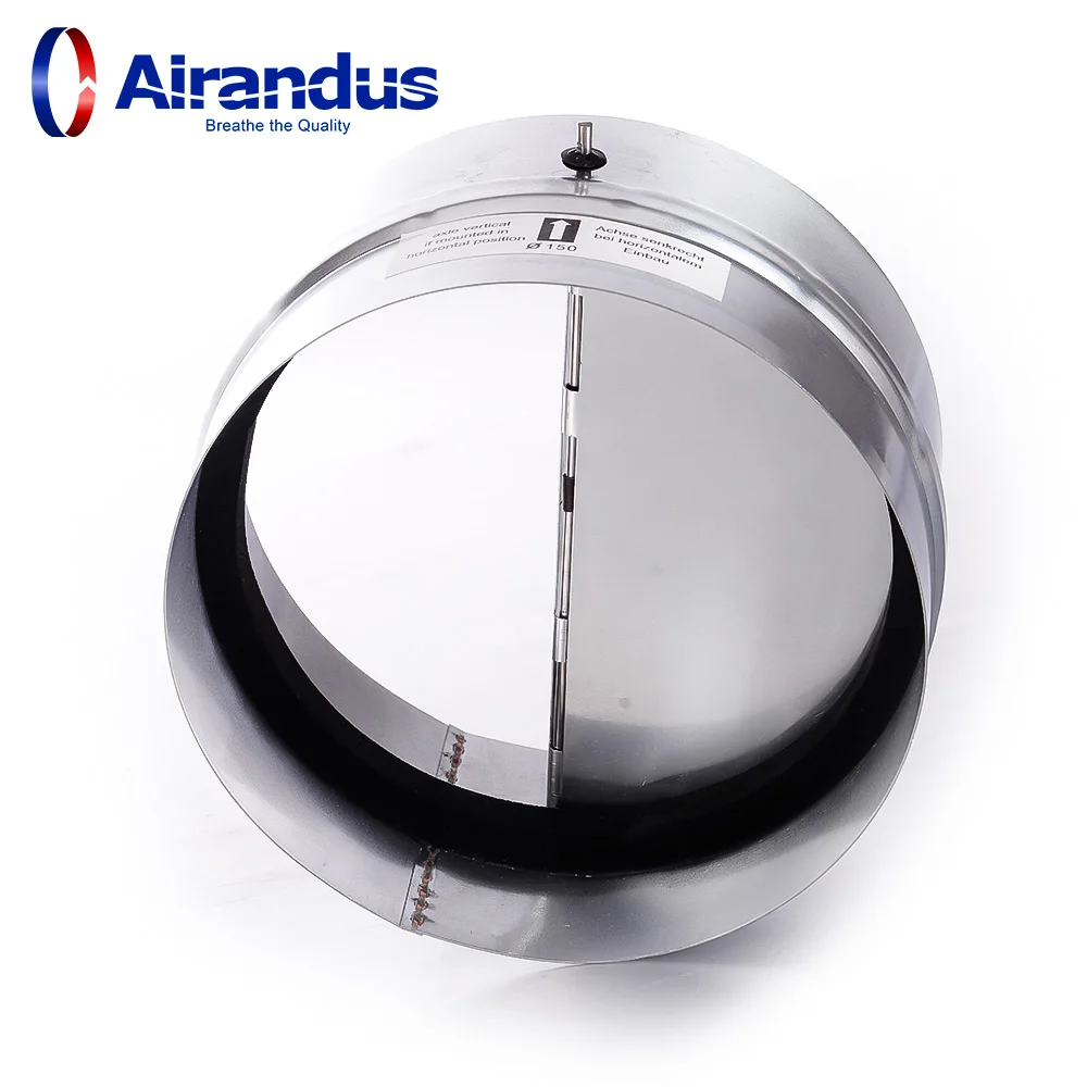 Extractor Fan Non Return Valve / Metal Back Draught Shutter / Dryer