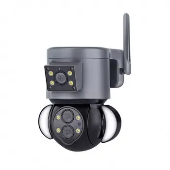 V380 Pro 4g Sim Card Cctv Camera 4mp IP66 Waterproof IP Ptz Camera Security Surveillance Dual Lens Outdoor Camera