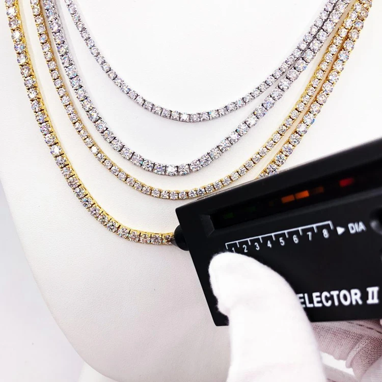 Wholesale AAA GEMS 3mm Tennis Chain 
