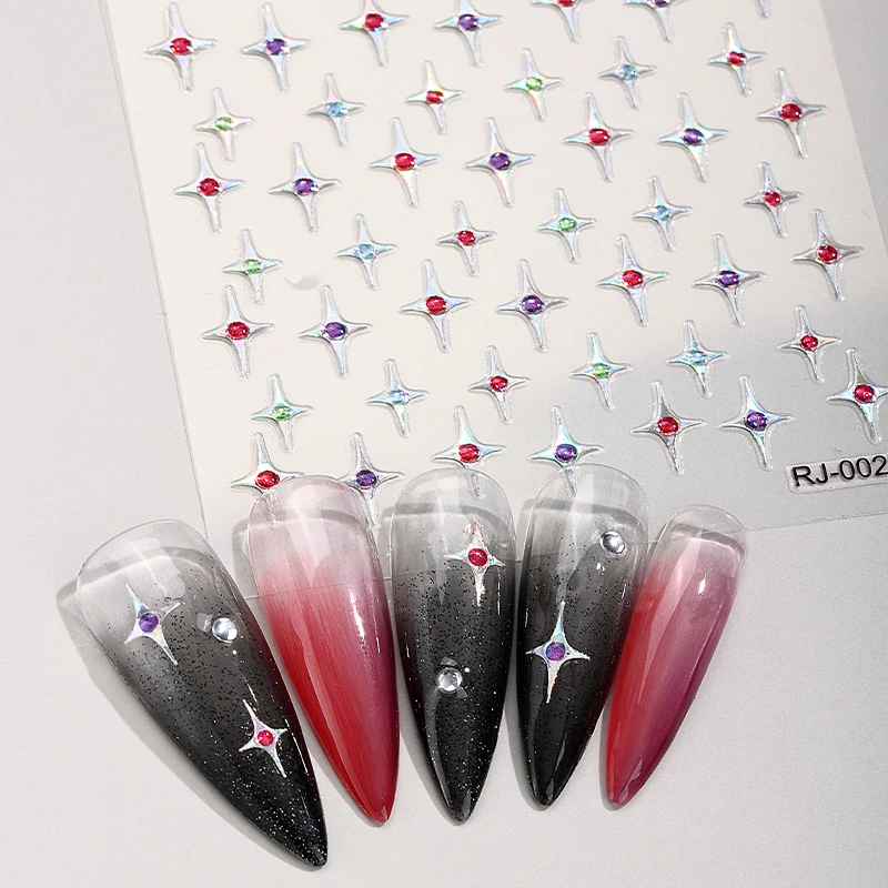 Online-Topverkäufe Hochwertige Designer-Nagelcharms 5D Weichgel Imitationsedelsteine Nagelkunstdekal Aufkleber