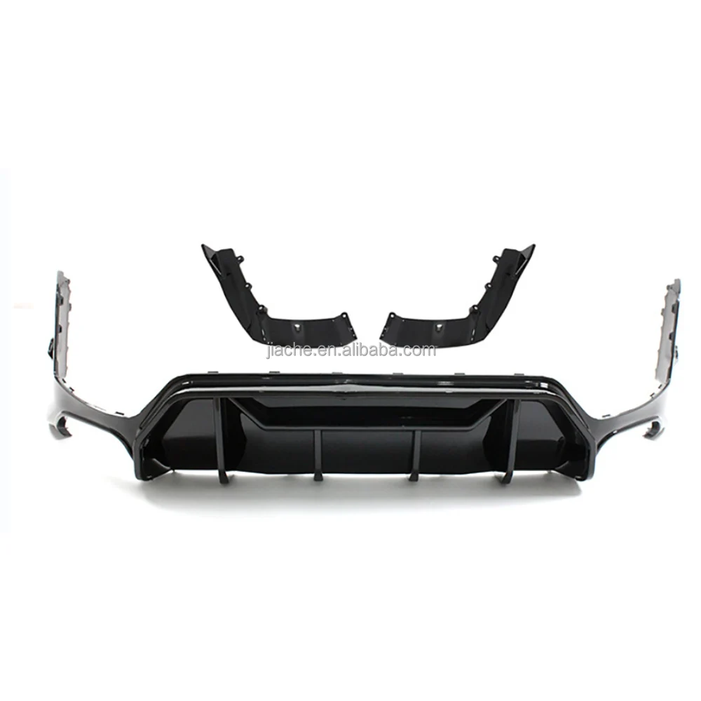 ABS Rear Diffuser Bumper Chin Spoiler Body Kits Rear Splitters Lips ...