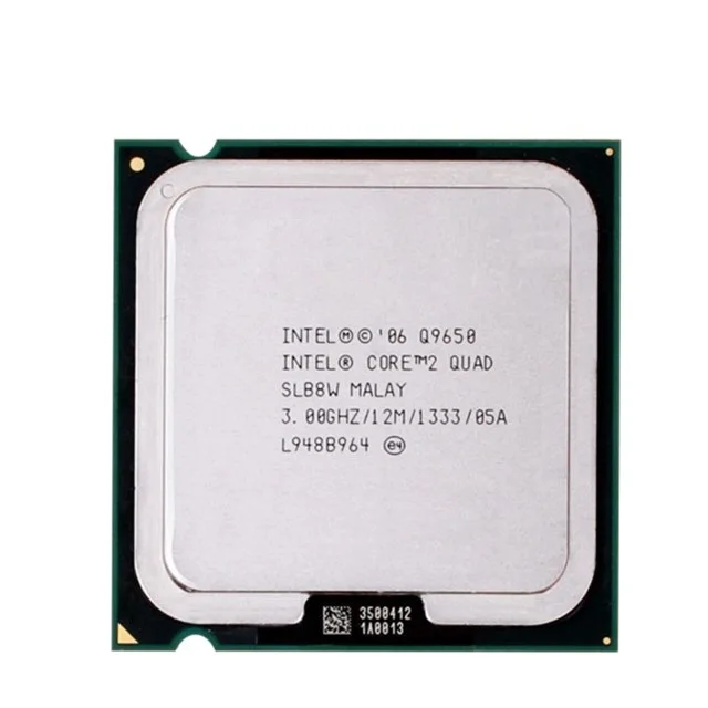 thumbnail image 2 of Intel Core 2 Quad Q9650 3.0 GHz 12M Cache 1333MHz LGA 775 CPU – SLB8W 2 of 4