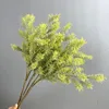 Nuova erba acquatica a ramo singolo verde chiaro