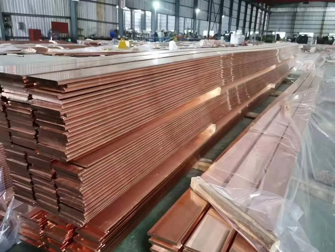 High Quality Solid Copper Busbars Thickness 3mm  30 mm Copper Bus bar Price