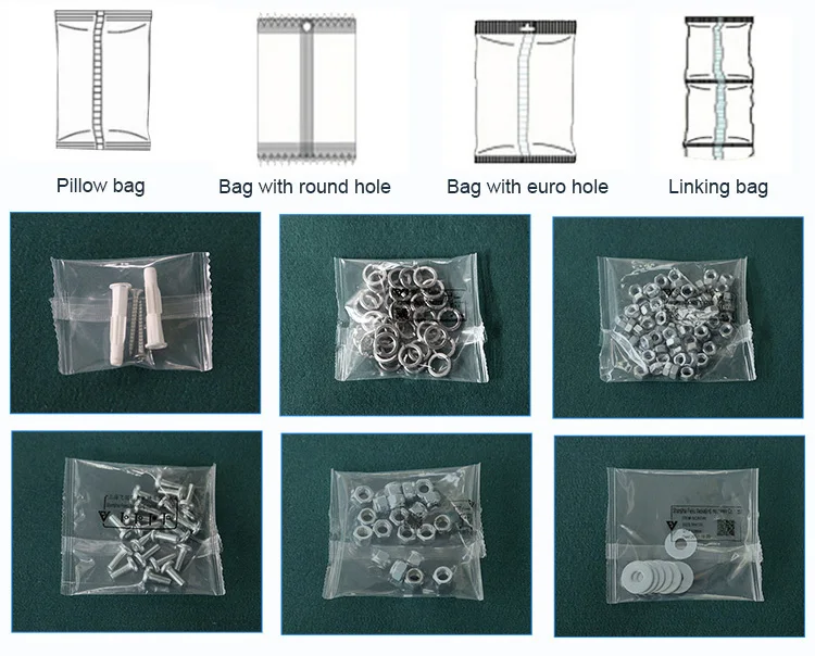 Feiyu Customized Full Automatic Hardware Screw Fittings Counting Packaging Machine