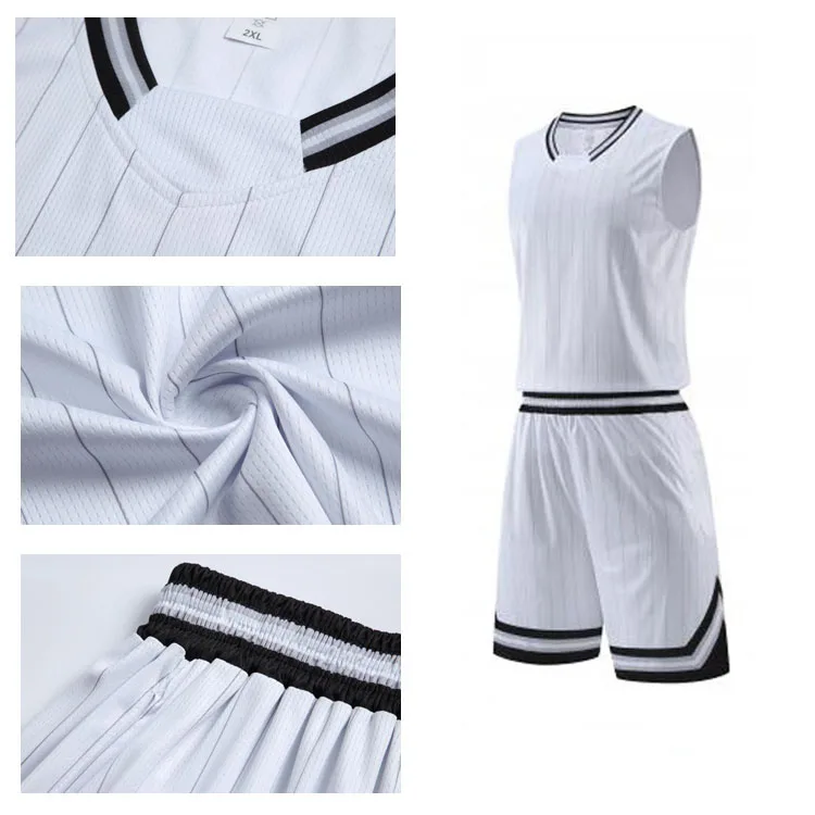 Latest Design High Quality Custom Quick Dry Basketball Uniform Basketball Sweat Suit Clothes Polyest