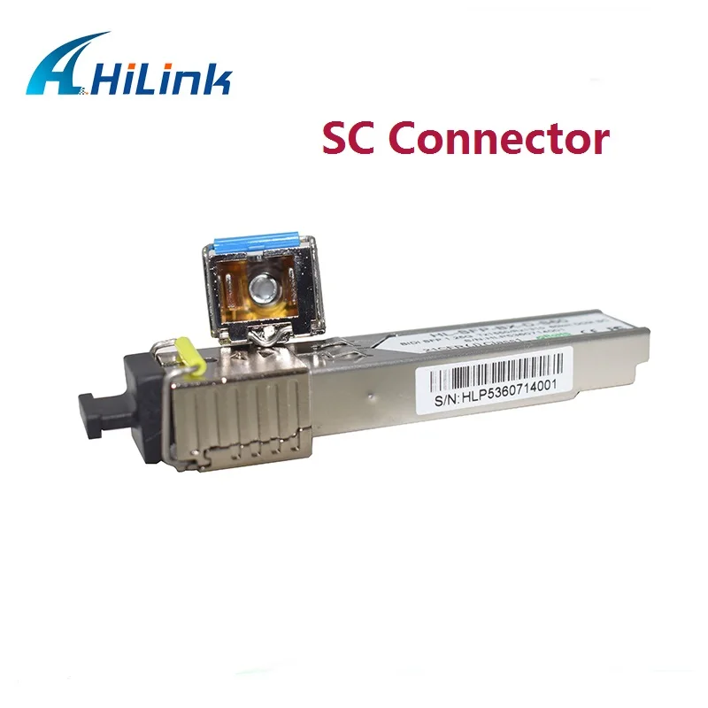 1000BASE 80KM BIDI 1.25G TX1490/RX1550nm TX1550/RX1490nm LC Connector