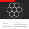 7-hole honeycomb lamp style two