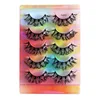 5 pairs of dazzling eyelashes