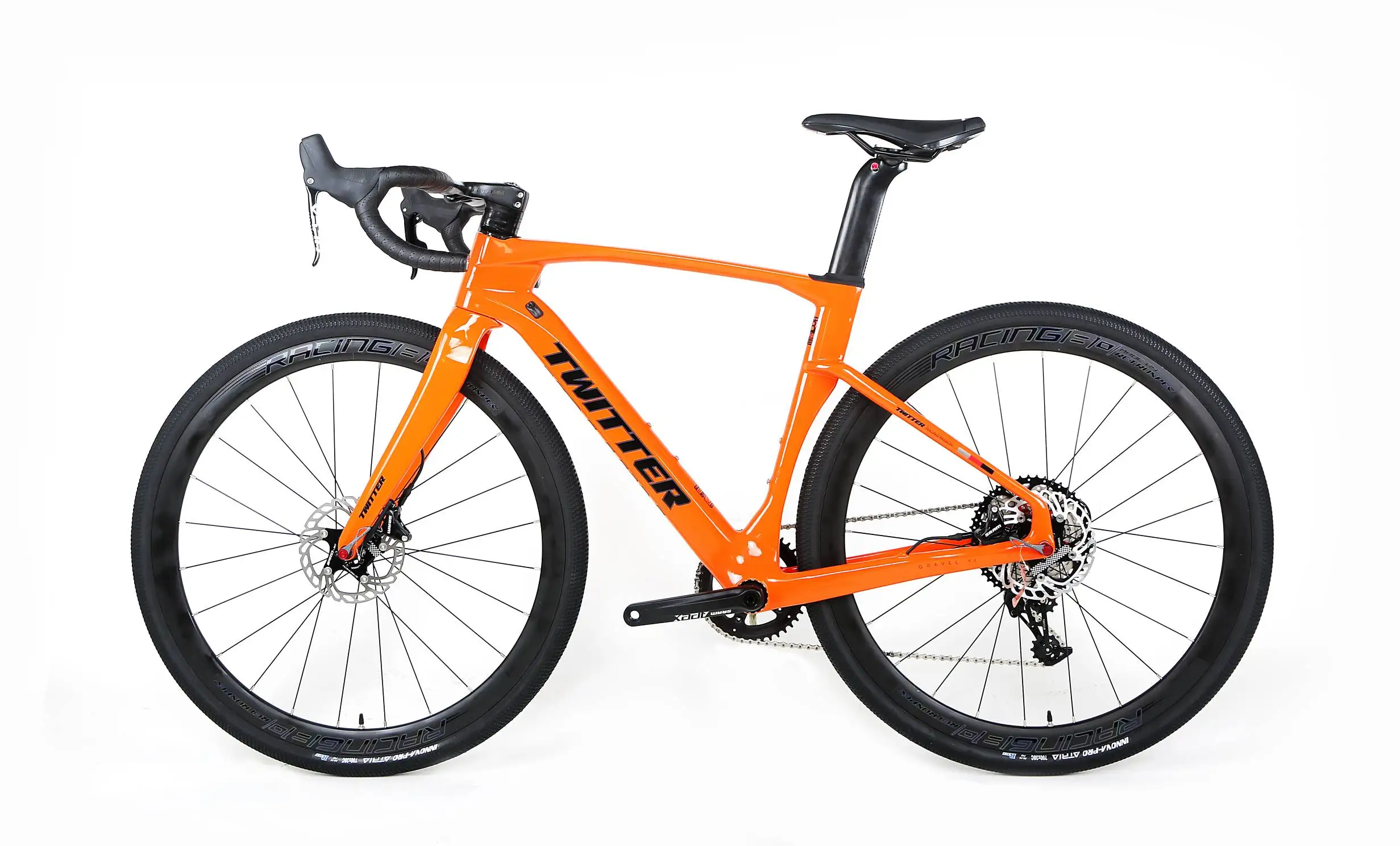 TWITTER Gravel V3 RS12 Speed 700C Carbon Gravel Bike with