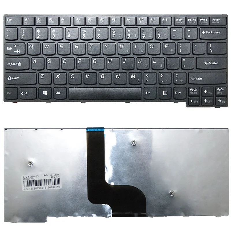 100% US Keyboard for Lenovo K4350 K4350A K4450 K4450A K4450S US Laptop Keyboard