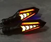 ไฟ DRL สีแดง + ไฟแบ็คไลท์สีน้ำเงิน + ไฟเลี้ยวแบบไล่ระดับสีเหลือง