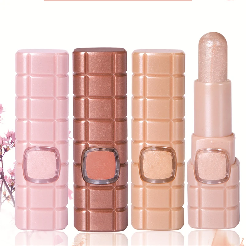 C034 TLM Make up Highlighter Contour Powder Brighten Cosmetic Highlight Face Shimmer Pressed Highlighter Makeup Stick