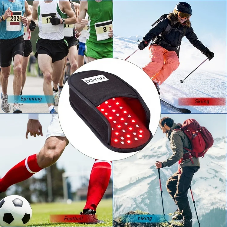 DGYAO Wearable Devices Near Infrared LED Infrared for Foot Feet Pain Relief Red Light Therapy Devices for Body