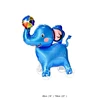 Elefante blu con palla