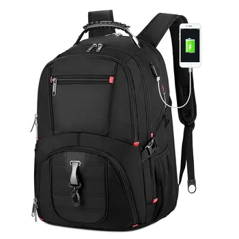 Extra Large Backpack For Men Custom With Logo Business Laptop Backpack With USB Charging Port Business Travel Backpack