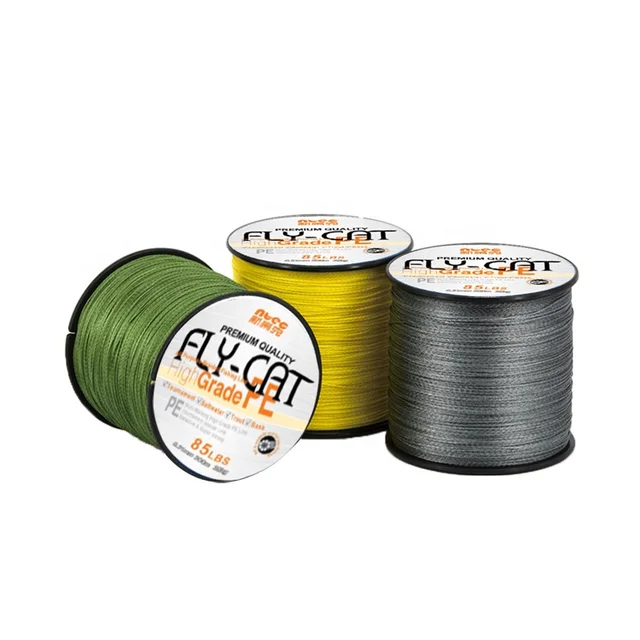 100% Ultra High Molecular Weight PE Braided Fishing Line Fishing Rope Braided Wire