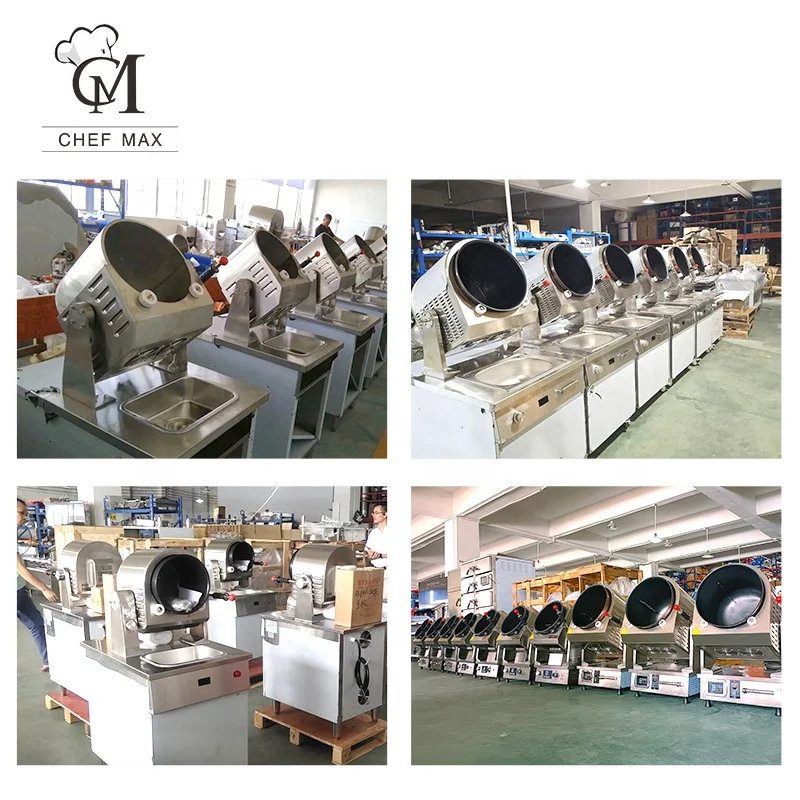 CHEFMAX Коммерческая Автоматическая барабанная вращающаяся газовая электрическая Жареная Машина для риса мешалка жареная печь