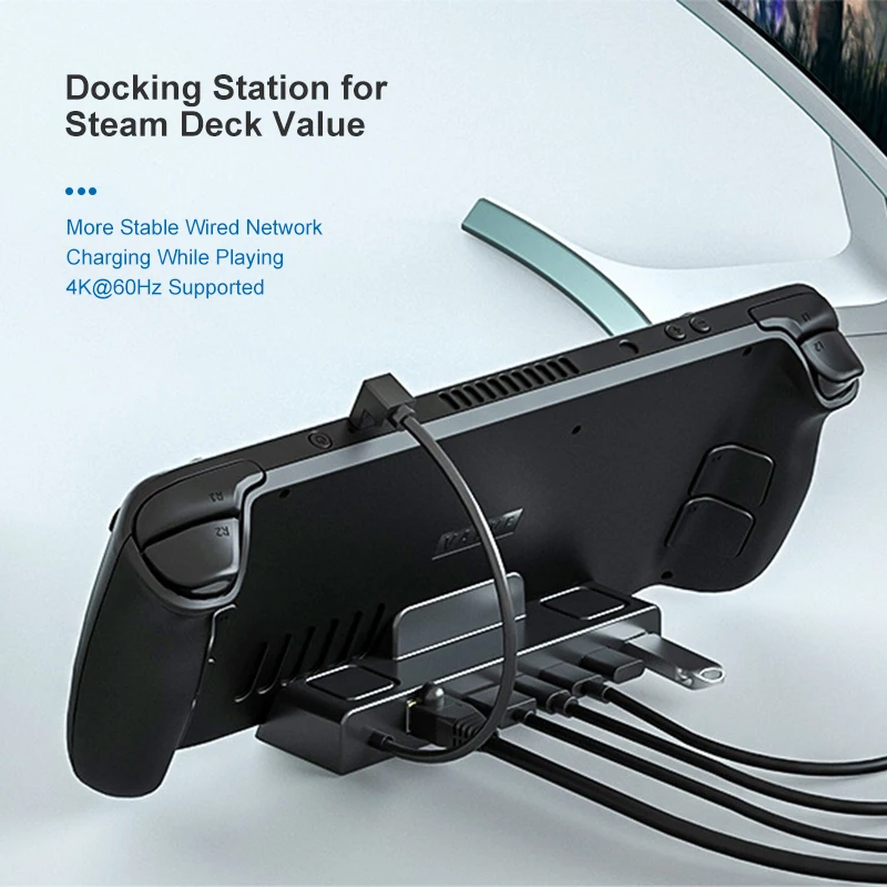 その他 Steam Deck steamdeck 64GB +ドッキングステーション+512GBSDカード