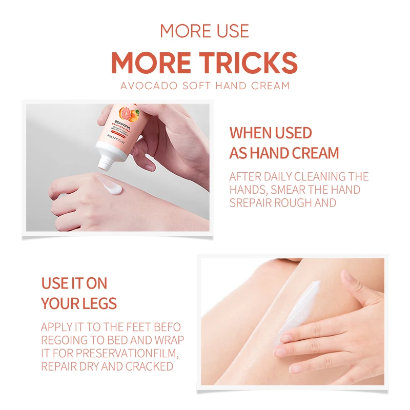 ZOZU, натуральный органический веганский экстракт растений, отбеливающий крем для рук, увлажняющий крем для рук с авокадо, роза, крем для рук