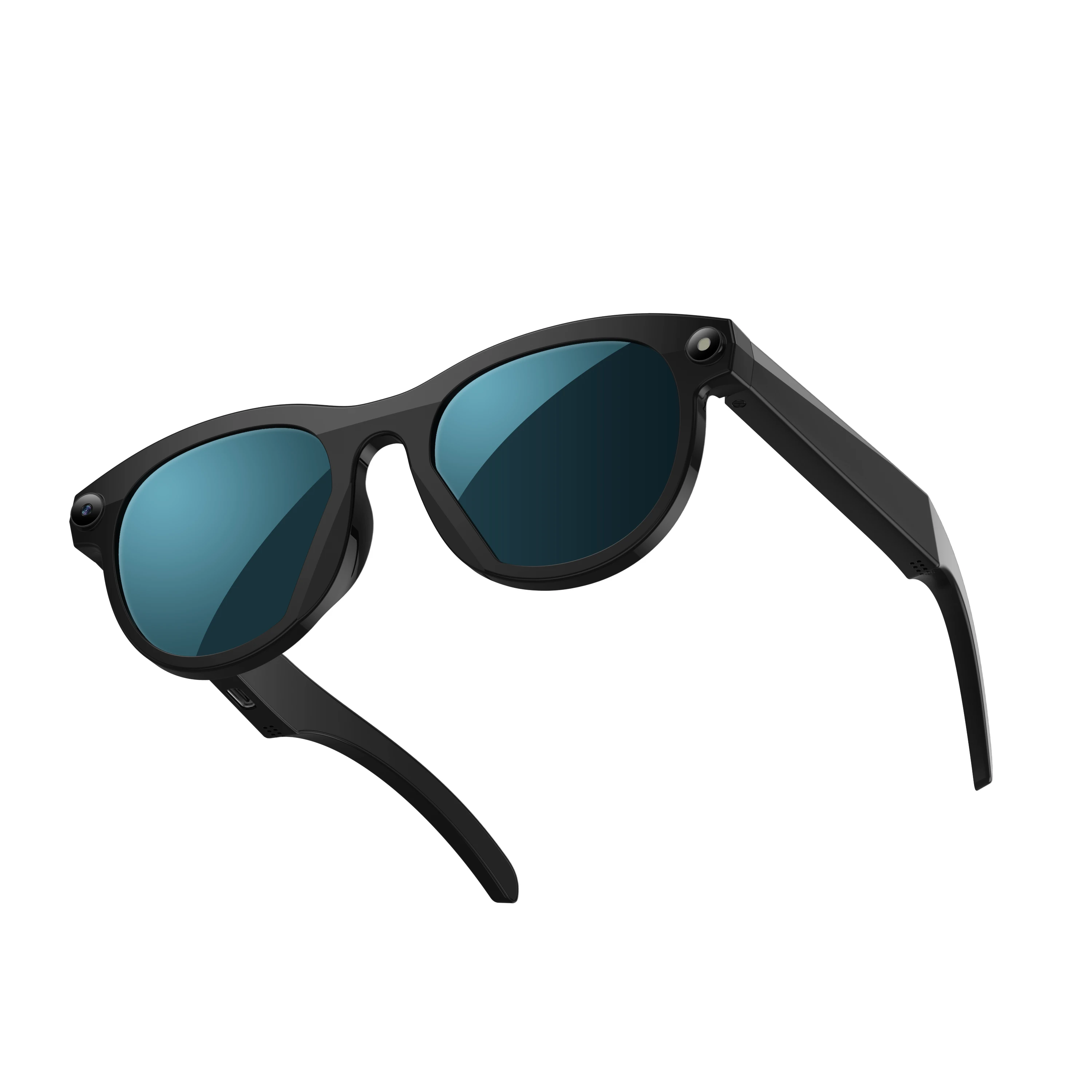 SENBONO M88 Óculos Inteligentes com IA Elegantes Leves Confortáveis Headset de Chamada Sem Fio com Reprodução de Áudio e Câmera