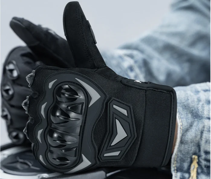 Кожаные Мотоциклетные Перчатки от производителя мужские мотоциклетные перчатки для езды на мотоцикле сенсорного