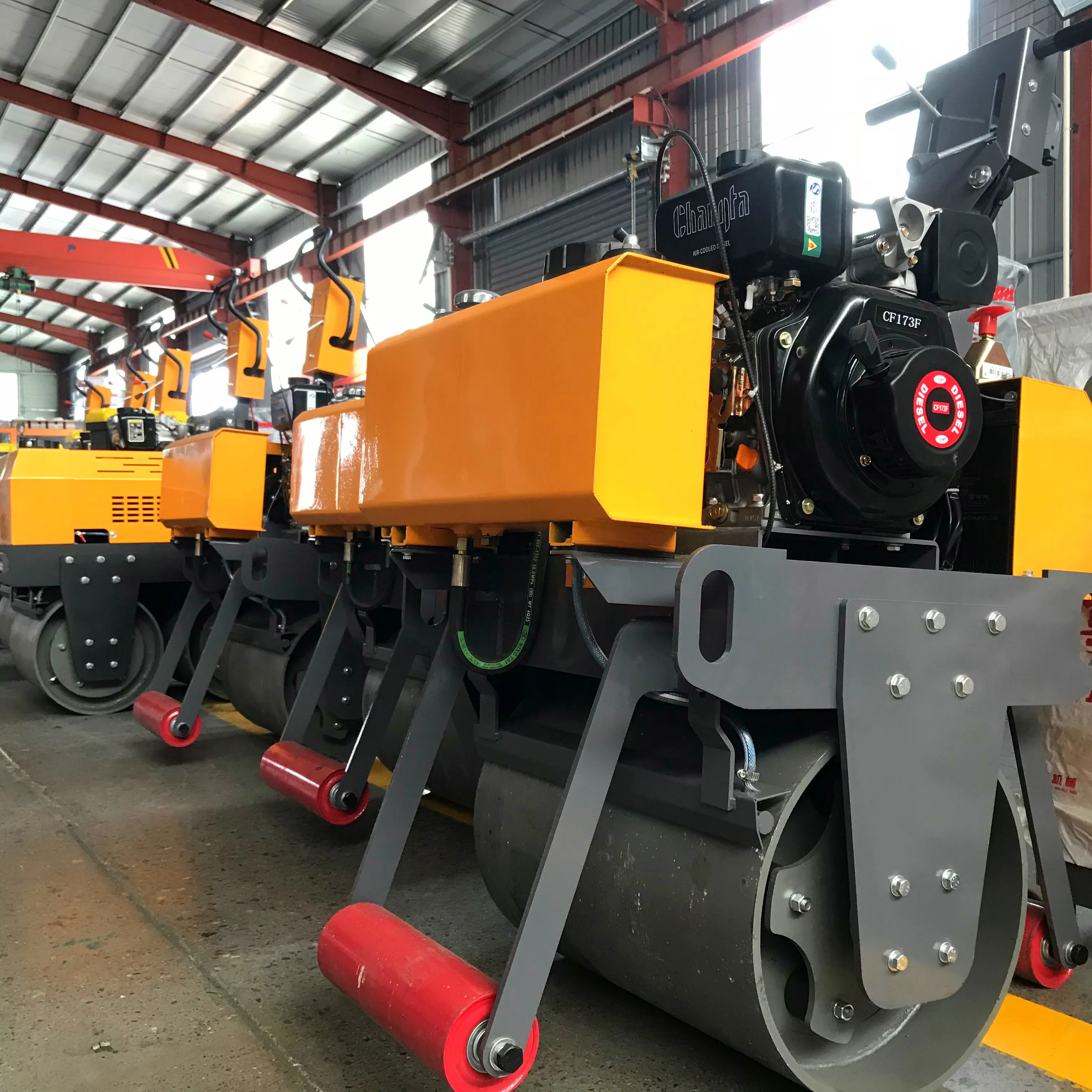 Высокое качество Мини дорожный каток гидравлический привод 1 тонна