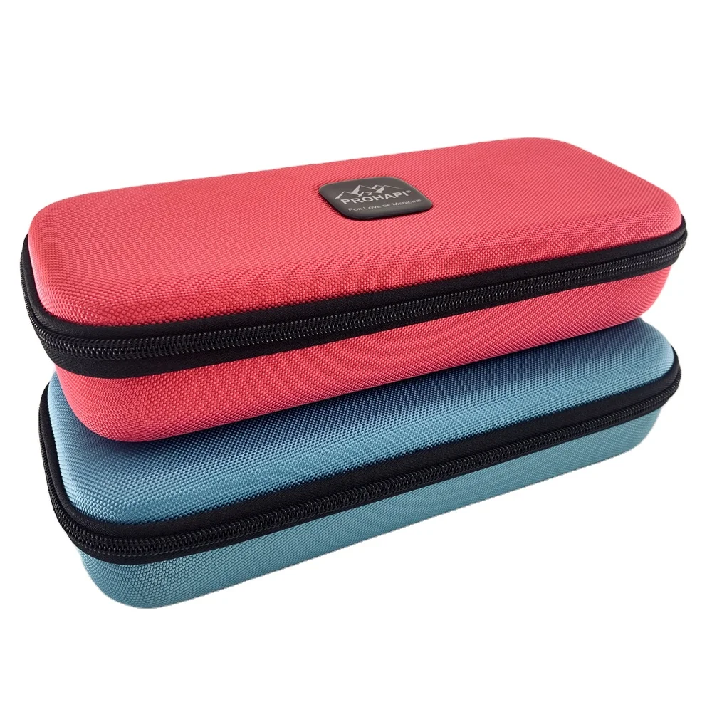 product nurse accessories eva hard shell child adult medical supply case red shell kit case for 3m littmann classic iii stethoscopes-2