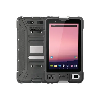 Fingerprint 7 8 inch 3g 4g 5g wifi nfc android industrial tablet touch screen pc in one vehicle tablet pc rugged tablet