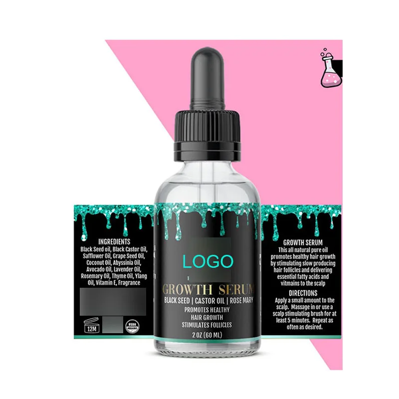 Оптовая продажа, товары для здорового ухода за волосами, сыворотка для волос, 30 мл, 60 мл, китайское масло для роста волос