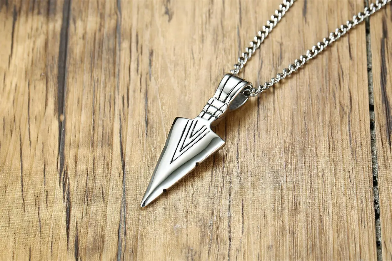 Collana Uomo Donna Con Pendente Maria In Acciaio Inossidabile - Catena 70 Cm Stile Punk Hip Hop Vintage - Gioiello Regalo