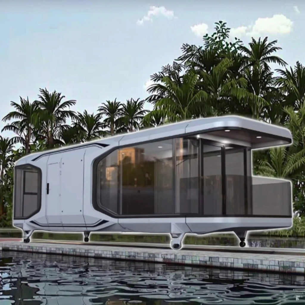 Smart Modular Steel Structure Container House Factory Prefab Cabin ...