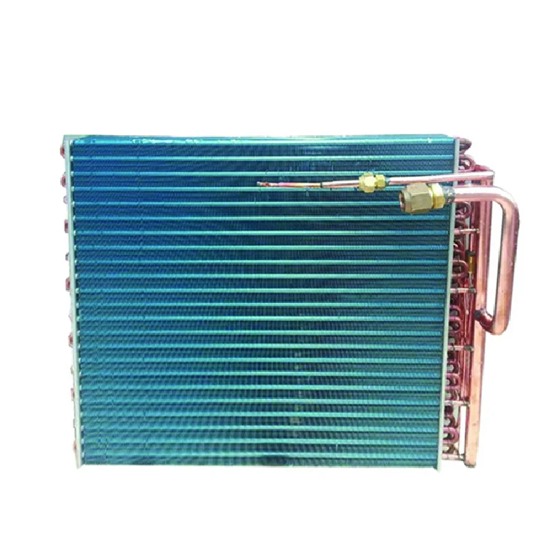 Customized 5/8" Refrigerator Copper Tube Fin Coil Condenser Evaporator for Freezer Refrigeration Showcase