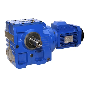 S series solid shaft helical worm gearbox tractor pto multiplier gearbox 11kw gearbox marine transmission gear box