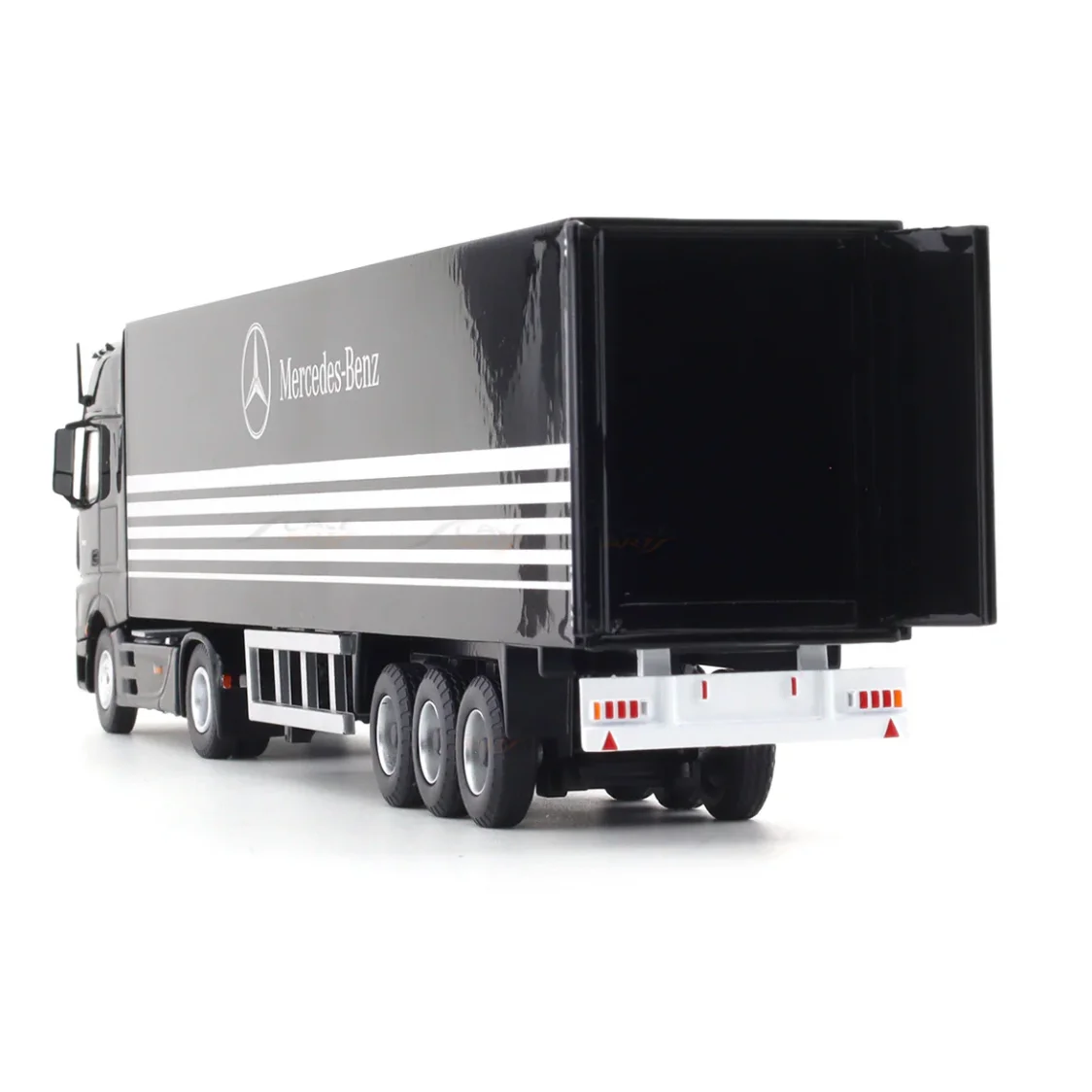 Black 1:64 Diecast Scale Model Collectible Truck and Construction Truck