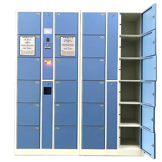 Factory direct electronic lockers Smart lockers for shopping malls and supermarkets