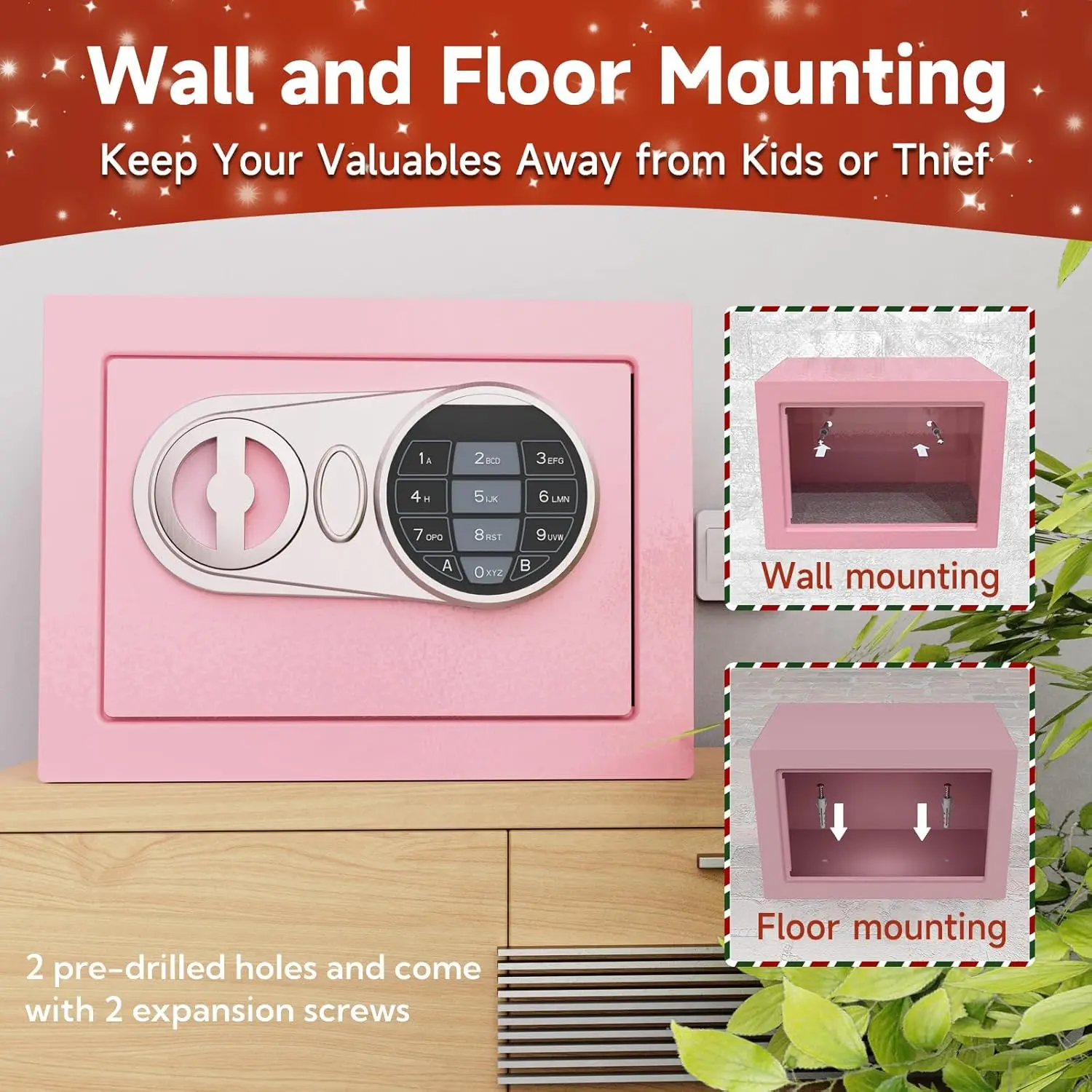 CEQSAFE Digital Security Mini Safe Stainless Steel Deposit Box for Money Home Office Hotel manufacture
