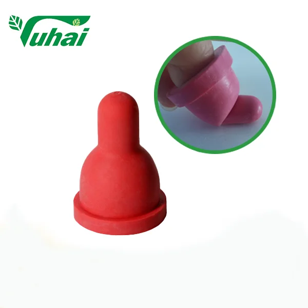 product 26g weight calf feeder bottle long serving life rubber calf teats for sale for animal feeders-5