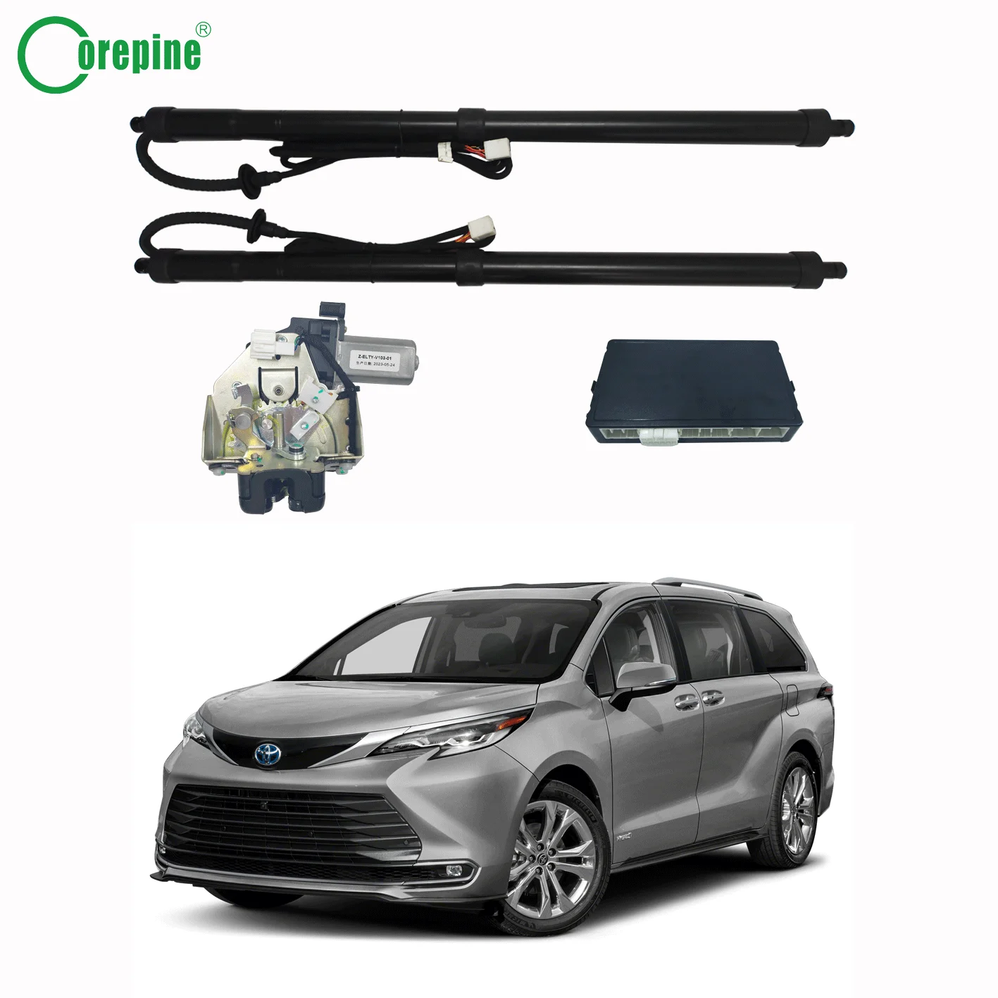 Corepine Smart Electric Power Automatic Car Tailgate Lift System Kit for 2021-2023 Toyota Sienna