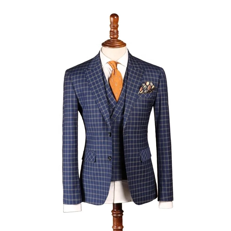 Made to Measure Custom Half Canvas Suits Handmade Men Suit