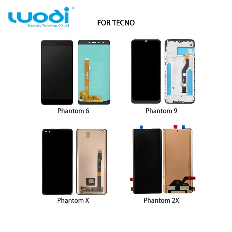 LCD Afficheur for Tecno Phantom X Replacement Pantalla Screen Touch Combo  Digitizer Assembly