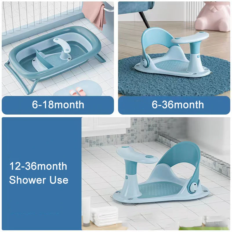Sunnuo Infant Baby Bathtub Seat 6 To 12 Months Baby Shower Seat Baby