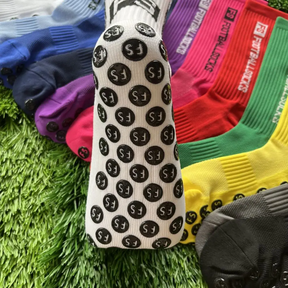 Wholesale Oem Custom Made Fs Tape Design Sport Socks Mens Grip Socks